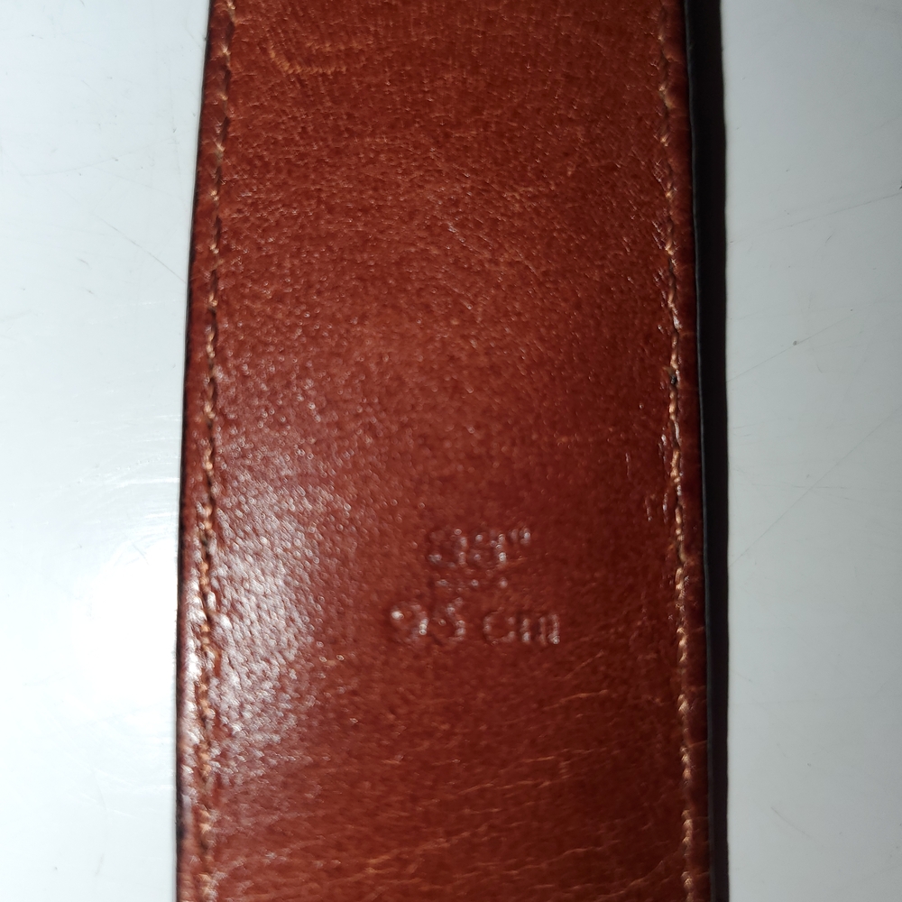 Coach Black and Brown Leather Belt - Picture 5 of 8